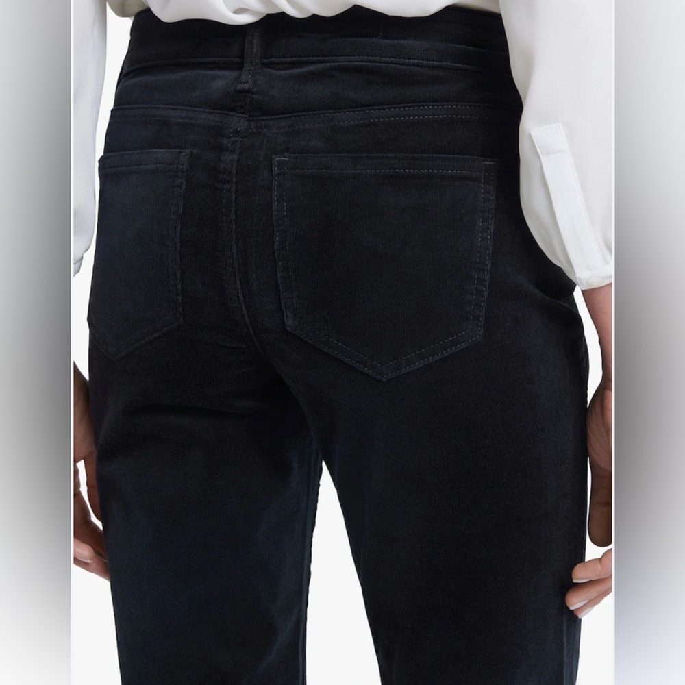 NYDJ Dark Straight Leg Corduroy Jeans - Picture 5 of 11